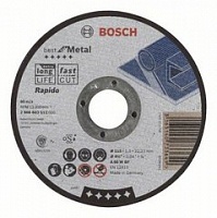 Отрезной круг прямой Bosch, Best for Metal, Rapido, d125