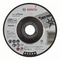 Отрезной круг, выпуклый, Bosch Best for Inox, Rapido