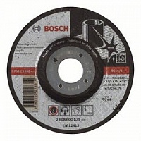 Обдирочный круг, выпуклый Bosch Expert for Inox