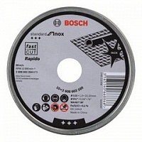 Отрезной круг, прямой, Bosch Standard for Inox - Rapido