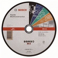 Отрезной круг, прямой, Bosch Rapido Multi Construction
