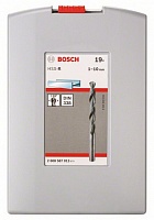 Набор из 19 сверл по металлу Bosch HSS-R, DIN 338, в ProBox
