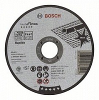 Отрезной круг, прямой, Bosch Best for Inox, Rapido