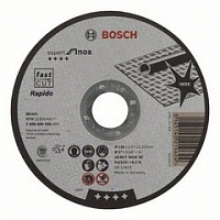 Отрезной круг, прямой, Bosch Expert for Inox - Rapido