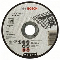 Отрезной круг, прямой, Bosch Best for Inox, Rapido