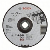 Отрезной круг, выпуклый, Bosch Best for Inox, Rapido