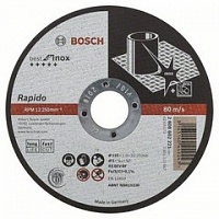 Отрезной круг, прямой, Bosch Best for Inox - Rapido Long Life